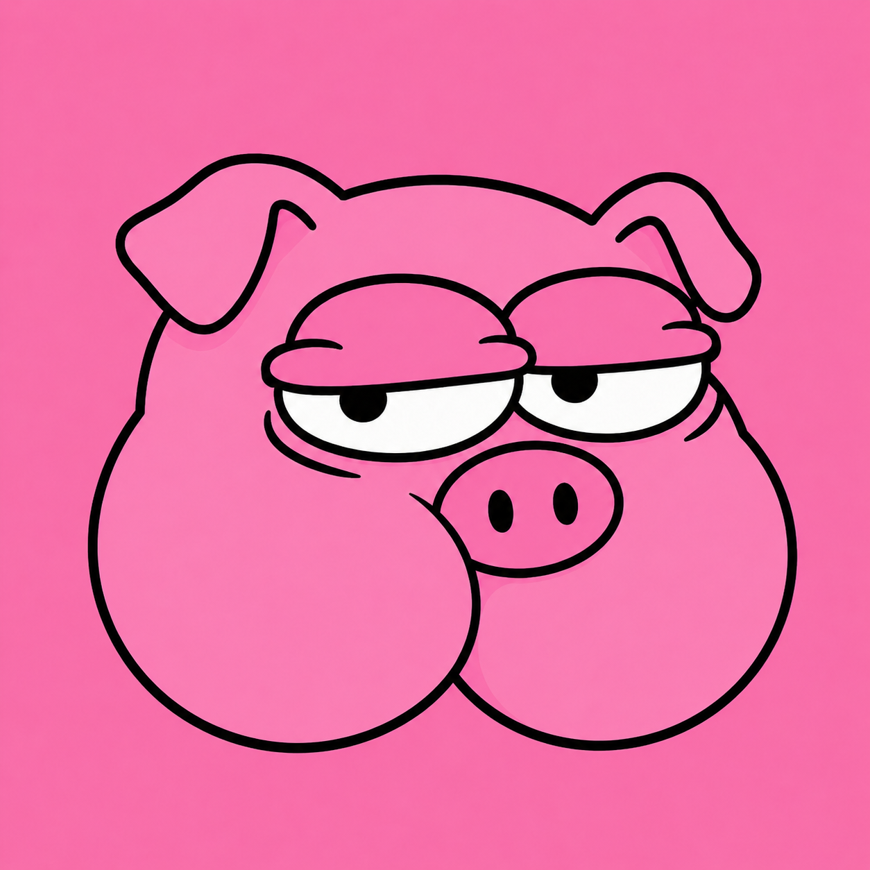 Pig mascot